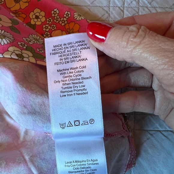 BEDHEAD RETRO FLORAL Short Sleeve Classic Shorty PJ Set, Medium (NWT) - Picture 15 of 15